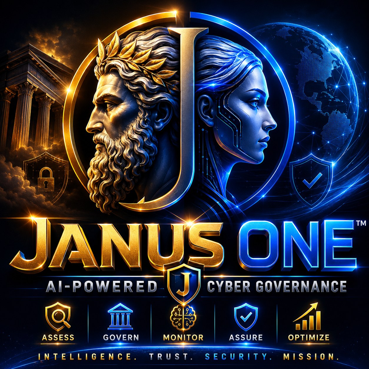 JanusOne AI-Powered Cyber Governance logo